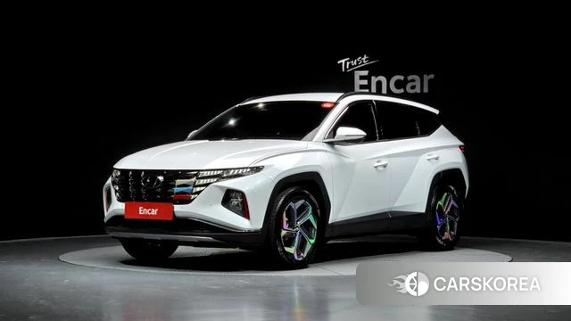 Hyundai Tucson (NX4) 2021 Белый из Кореи