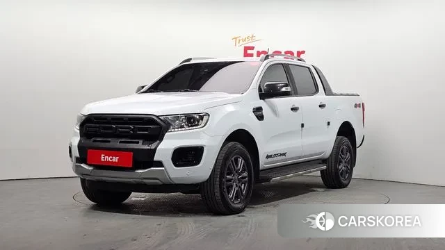 Ford Ranger 3rd Generation 2021 Белый из Кореи