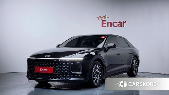 Hyundai Grandeur Hybrid (GN7) 2023 Черный из Кореи