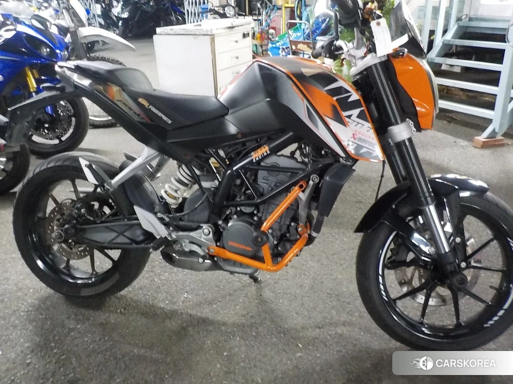 Проданный KTM 125 DUKE 2014 из Японии