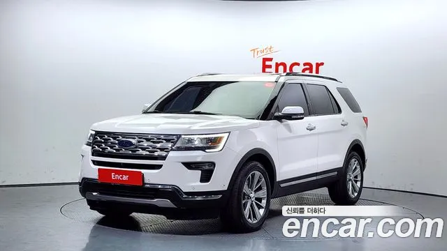 Ford Explorer 2018 Белый из Кореи