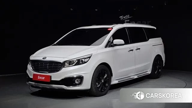 Kia All New Carnival 2018 Белый из Кореи