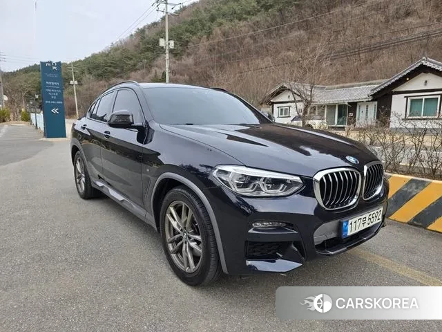 BMW X4 (G02) 2021 Синий из Кореи