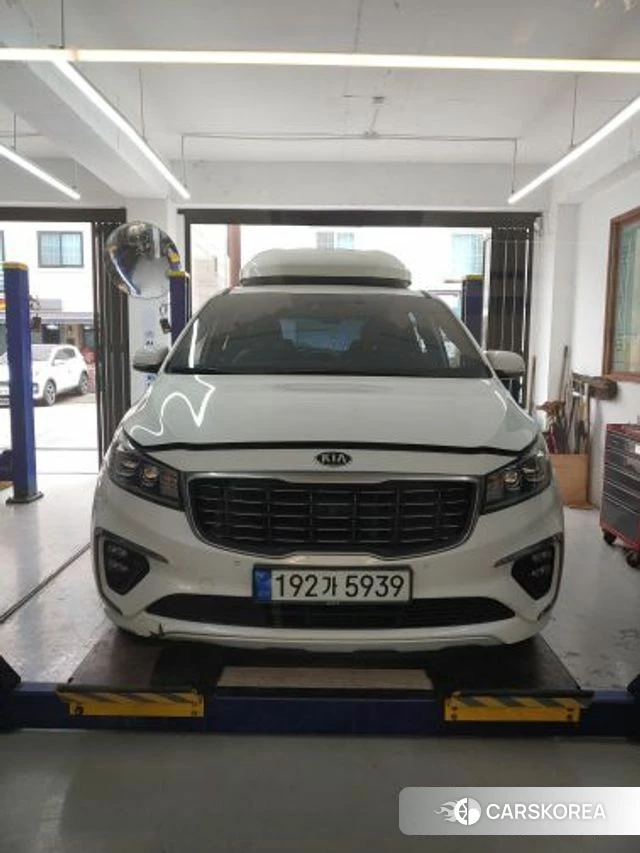 Kia The New Carnival 2019 Белый из Кореи