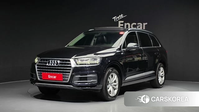 Audi Q7 (4M) 2019 Черный из Кореи