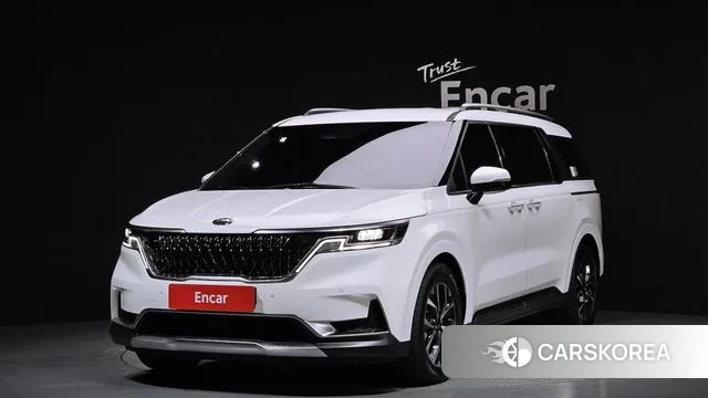 Kia Carnival 4th generation 2021 Белый из Кореи