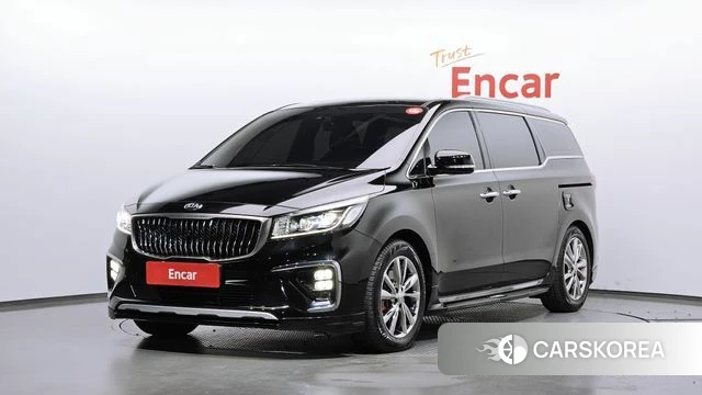 Kia The New Carnival 2018 Черный из Кореи