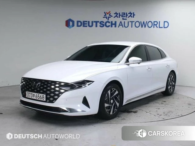 Hyundai The New Grandeur IG Hybrid 2022 Белый из Кореи