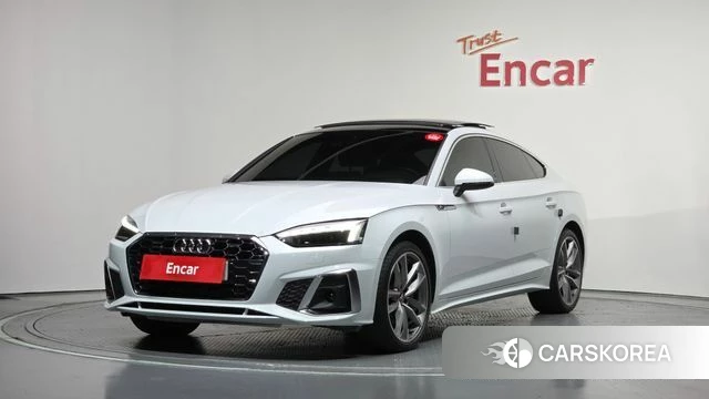 Audi A5 (F5) 2020 Белый из Кореи