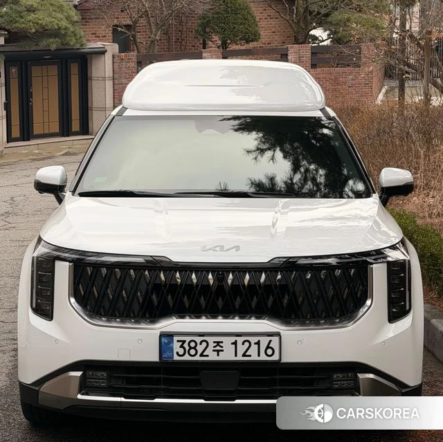 Kia The New Carnival 4th Generation 2025 Белый из Кореи