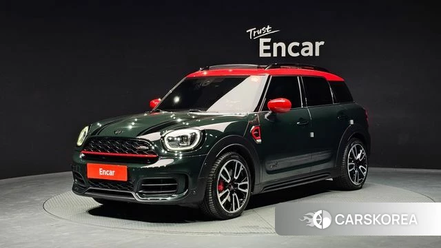 Mini Cooper S Countryman 2023 Темно-зеленый из Кореи