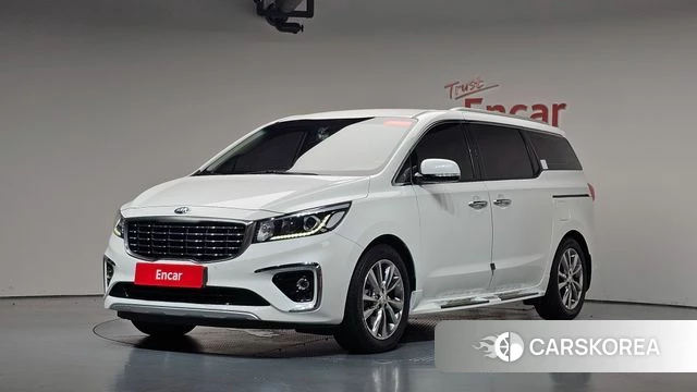 Kia The New Carnival 2019 Белый из Кореи
