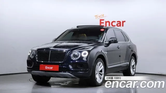 Bentley Bentayga 2020 Синий из Кореи