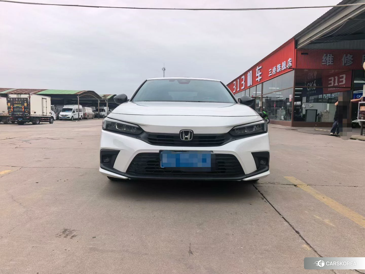 Honda Civic 2021 Белый из Китая