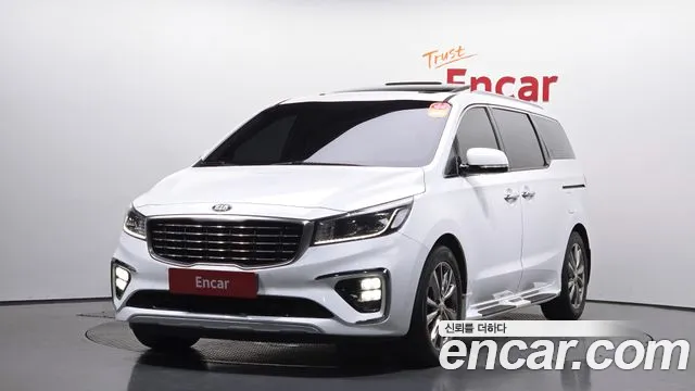 Kia The New Carnival 2018 Белый из Кореи