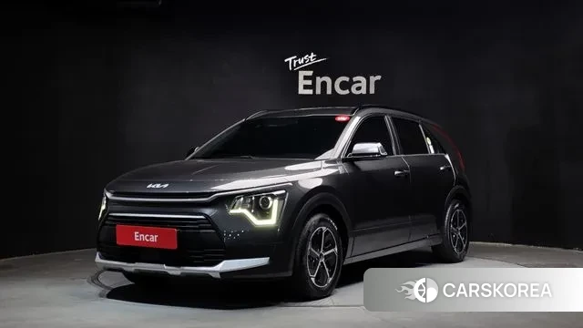 Kia Di Ol Nu Niro 2023 Серый из Кореи
