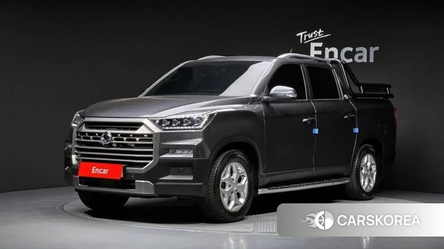 Ssangyong The New Rexton Sport 2024 Темно-зеленый из Кореи
