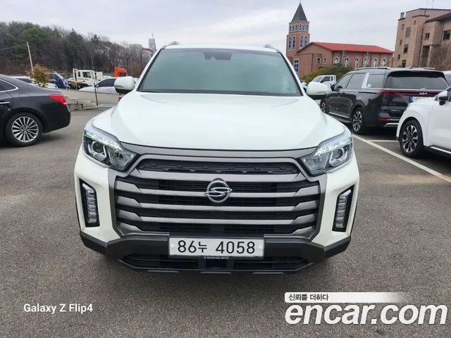 Ssangyong The New Rexton Sport 2021 Белый из Кореи