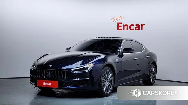 Maserati Ghibli 2022 Синий из Кореи