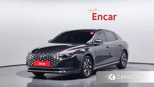 Hyundai The New Grandeur IG Hybrid 2021 Серый из Кореи
