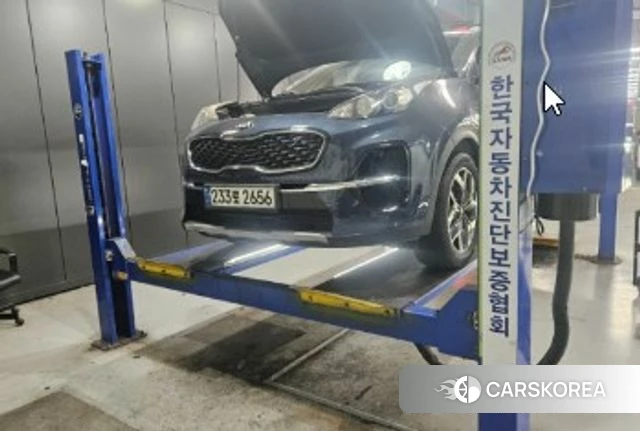 Kia Sportage The Bold 2021 Синий из Кореи