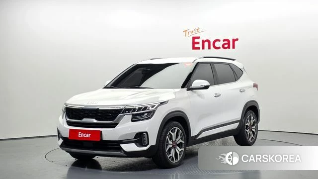 Kia Seltos 2021 Белый из Кореи