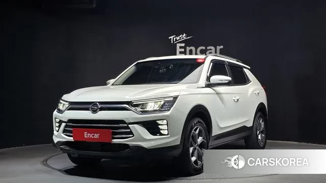 Ssangyong Beautiful Korando 2020 Белый из Кореи