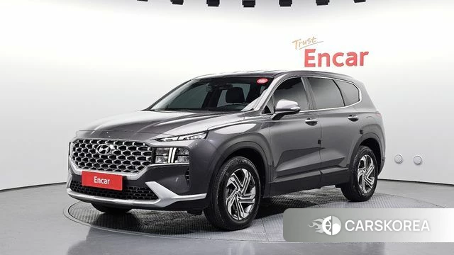Hyundai The New Santa Fe 2021 Серый из Кореи