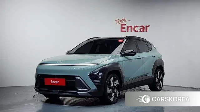 Hyundai Kona (SX2) 2023 Зеленый из Кореи