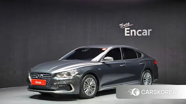 Hyundai Grandeur IG Hybrid 2018 Серый из Кореи