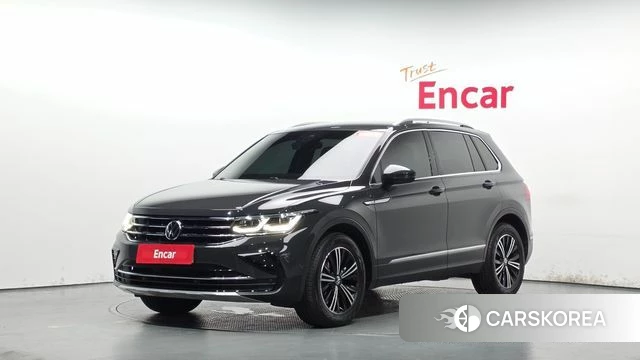 Volkswagen Tiguan second Generation 2021 Серый из Кореи
