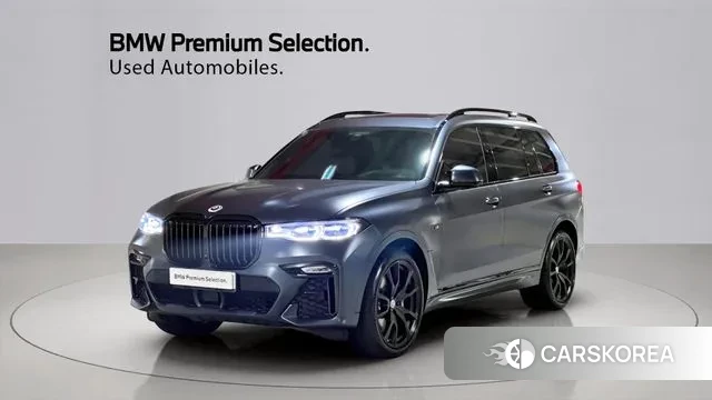 BMW X7 (G07) 2021 Черный из Кореи