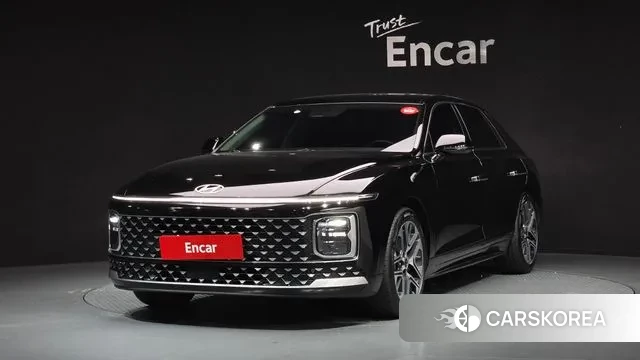 Hyundai Grandeur Hybrid (GN7) 2024 Черный из Кореи