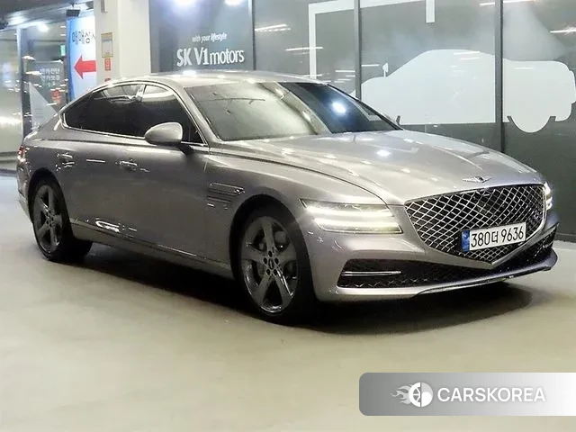 Genesis G80 (RG3) 2023 Серебристо-серый из Кореи