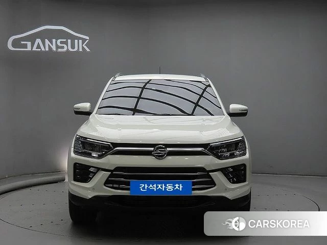 Ssangyong Beautiful Korando 2022 Белый из Кореи