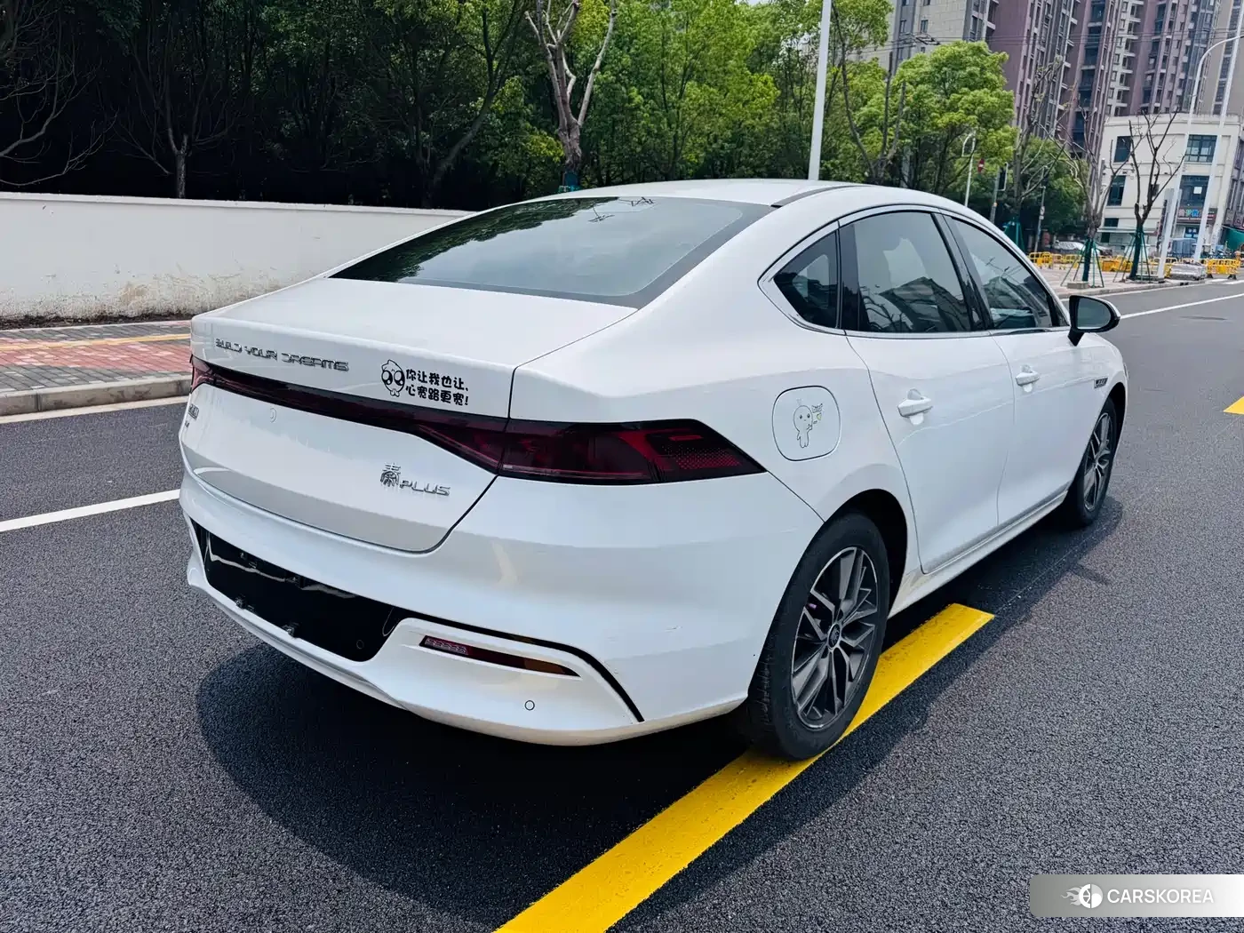 BYD Qin Yuan 2023 Белый из Китая