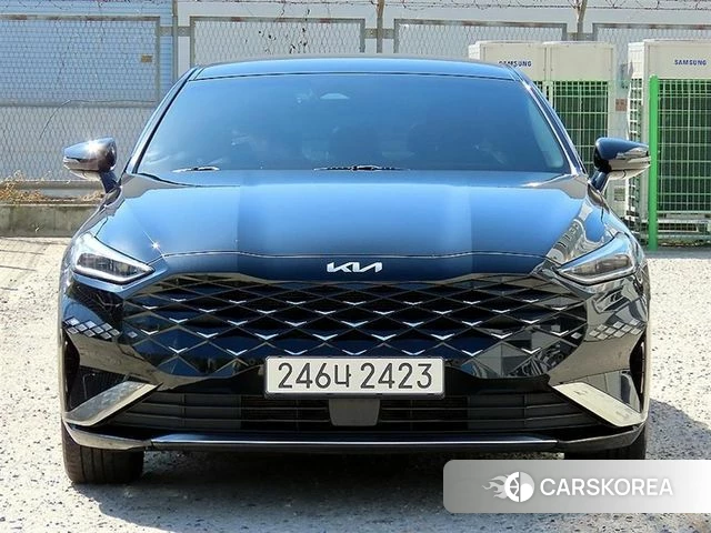 Kia K8 2021 Черный из Кореи