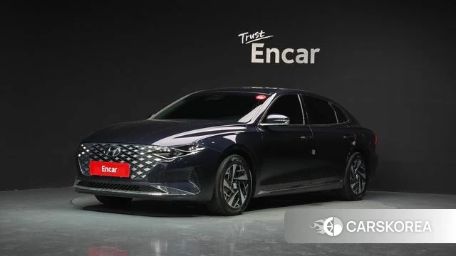 Hyundai The New Grandeur IG Hybrid 2022 Синий из Кореи