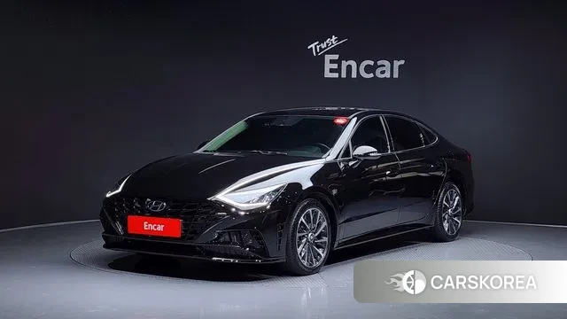 Hyundai Sonata (DN8) 2022 Черный из Кореи