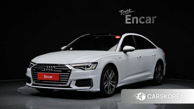 Audi A6 (C8) 2021 Белый из Кореи