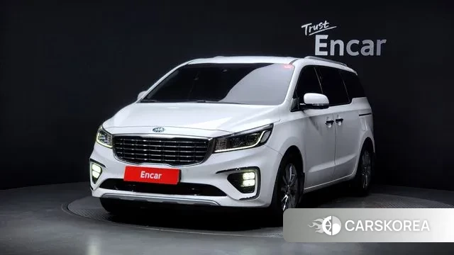 Kia The New Carnival 2019 Белый из Кореи