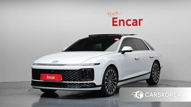 Hyundai Grandeur (GN7) 2023 Белый из Кореи