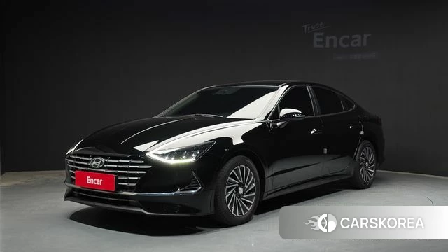 Hyundai Sonata Hybrid (DN8) 2023 Черный из Кореи