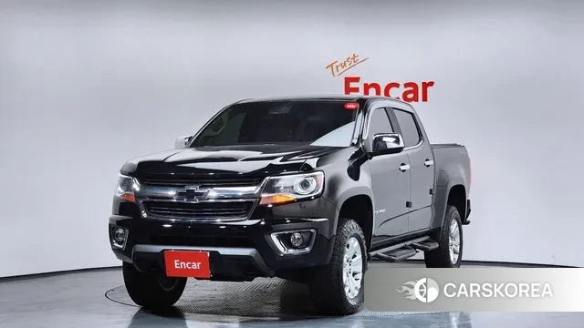 Chevrolet Colorado 2019 Черный из Кореи