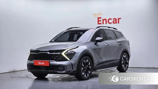 Kia Sportage 5th Generation 2021 Серебристо-серый из Кореи