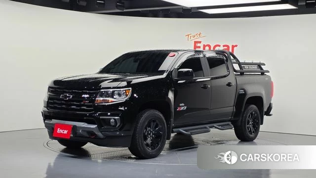 Chevrolet (GM Daewoo) Real New Colorado 2022 Черный из Кореи