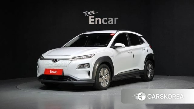 Hyundai Kona Electric 2020 Белый из Кореи
