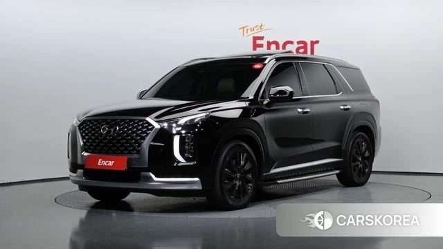 Hyundai Palisade 2021 Черный из Кореи