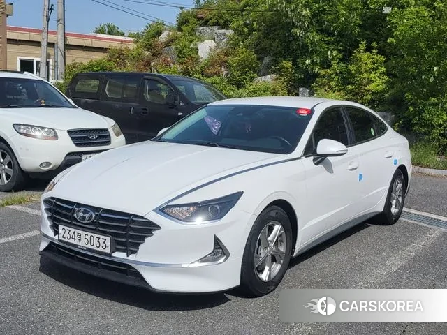 Hyundai Sonata (DN8) 2019 Белый из Кореи