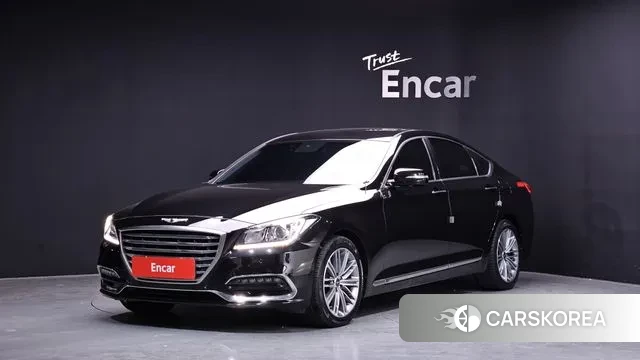 Genesis G80 2018 Черный из Кореи